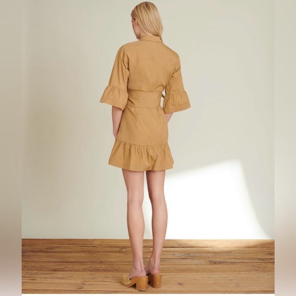 Veronica Beard Bell Sleeve Mini Dress - Picture 2 of 9